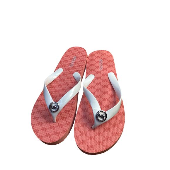 Michael Kors Flip Flop Size 7 Pink Color Slipper for Women - Picture 1 of 4
